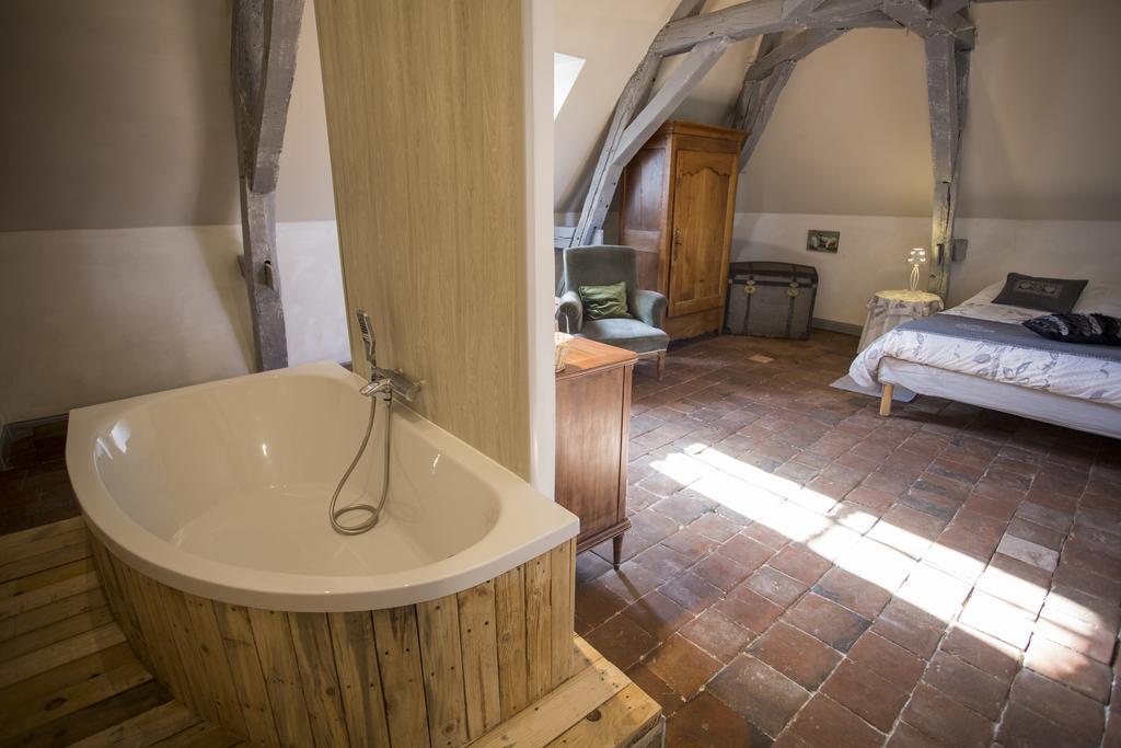 Manoir De La Blonnerie Panzió Vellèches Kültér fotó