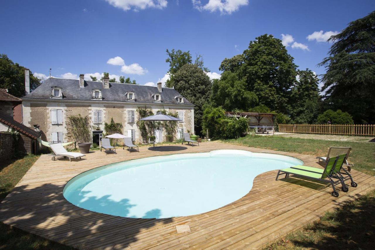 Manoir De La Blonnerie Panzió Vellèches Kültér fotó